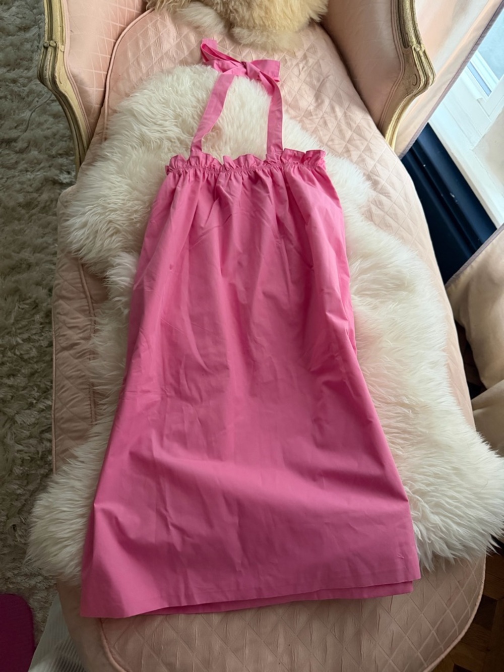 The Beaufort Bonnet Company Pink Halter Girls Dress size 14 NWT